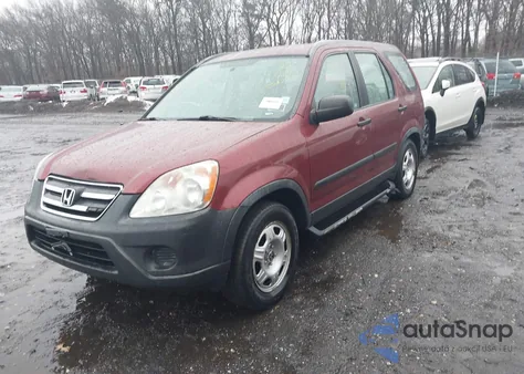2005 Honda Cr-V Lx from USA, damaged, VIN JHLRD78565C034523